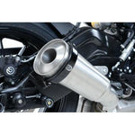 R&G Oval Style Exhaust Protector (Can Cover) fits for Multiple Bike Models (EP0005BK) - Durian Bikers