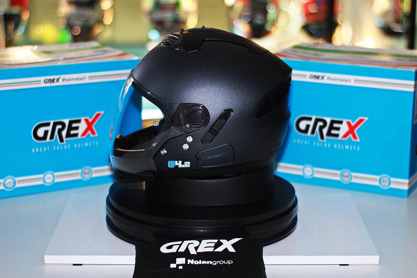 Grex G4.2 Pro Kinetic N-Com (5 Black Graphite) - Durian Bikers