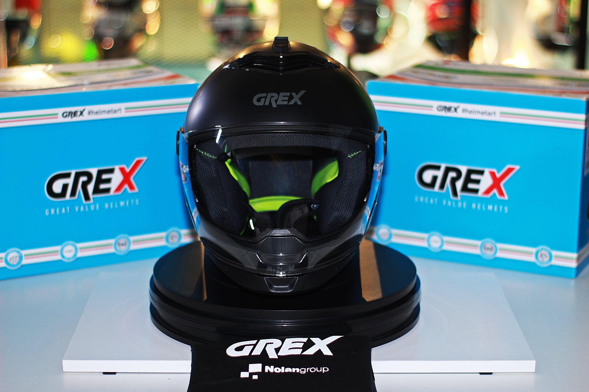 Grex G4.2 Pro Kinetic N-Com (2 Flat Black) - Durian Bikers