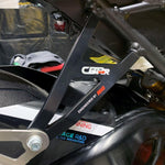 R&G Exhaust Hanger Kit and Footrest Balnking Plate fits for Honda CBR1000RR-R Fireblade/SP ('20-'22) - Durian Bikers