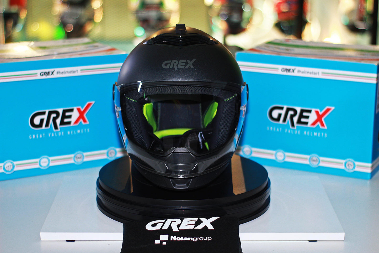 Grex G4.2 Pro Kinetic N-Com (5 Black Graphite) - Durian Bikers