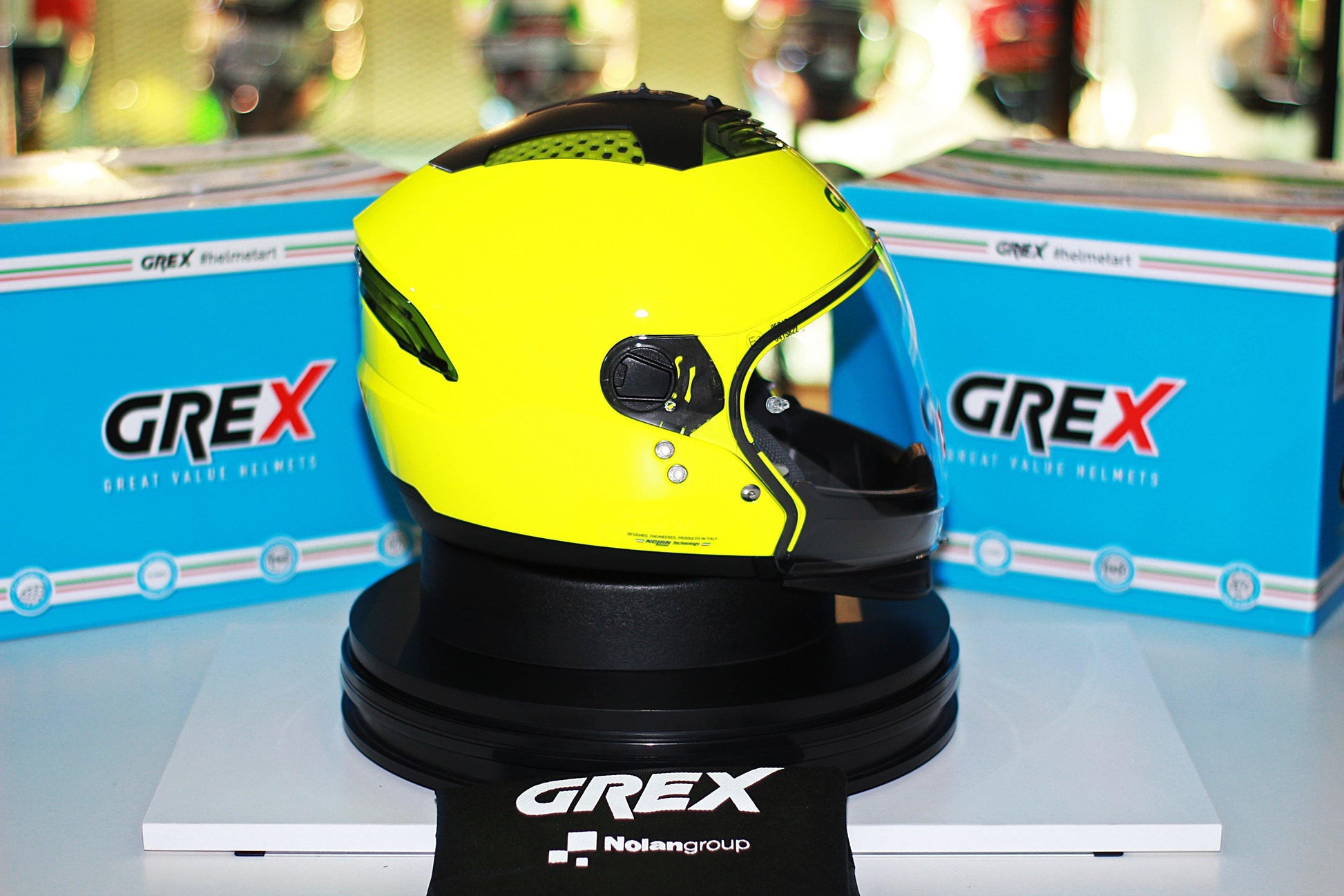 Grex G4.2 Pro Kinetic N-Com (6 Led Yellow) - Durian Bikers