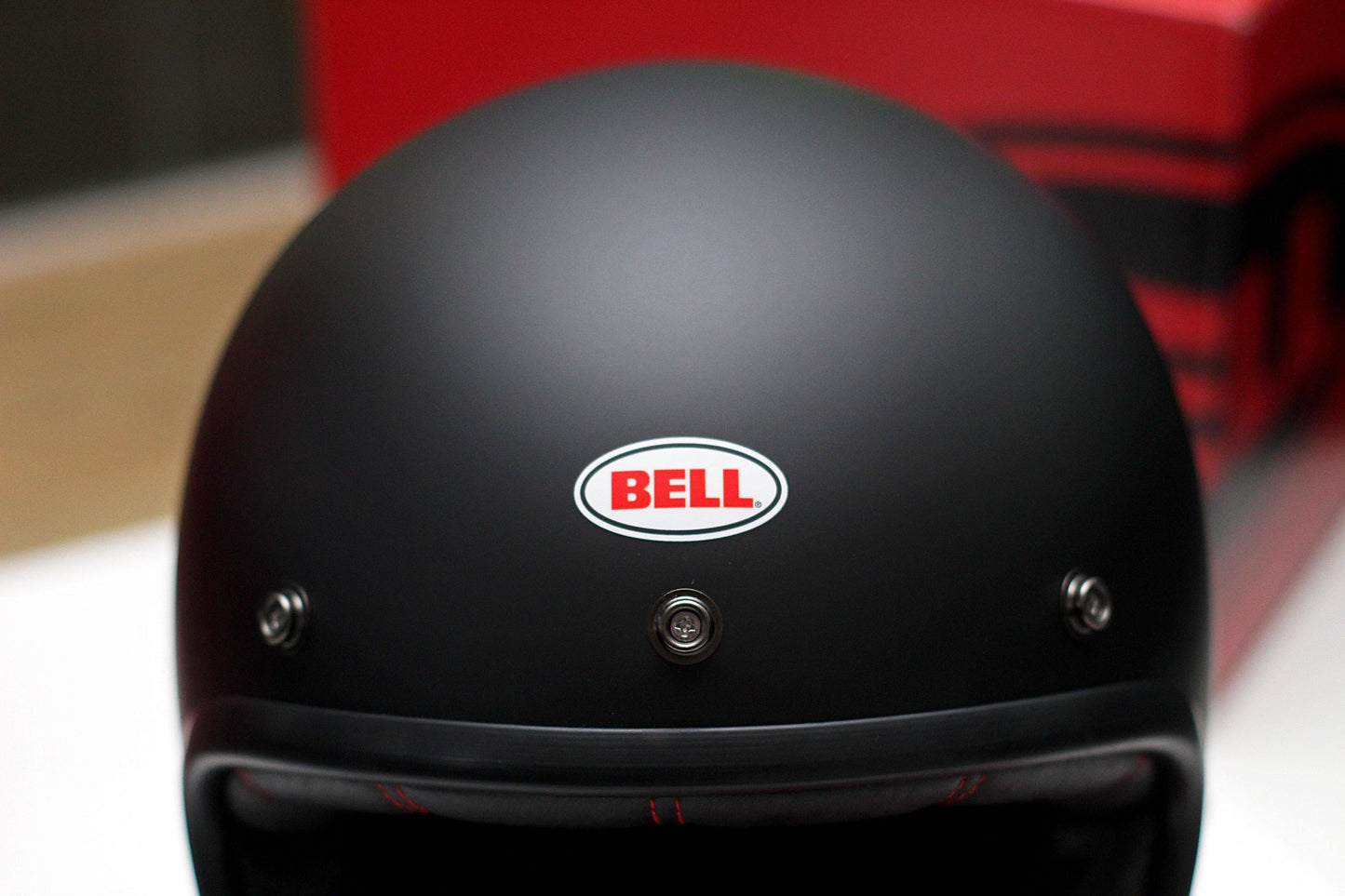 Bell Custom 500 (Solid Matte Black) - Durian Bikers