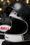 Bell Bullitt Carbon (Carbon Gloss Black/White Pierce) - Durian Bikers