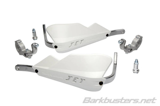 Barkbusters JET Handguard (Tapered) fits for Dual Sport / Enduro & Trail Bikes (White) - Durian Bikers