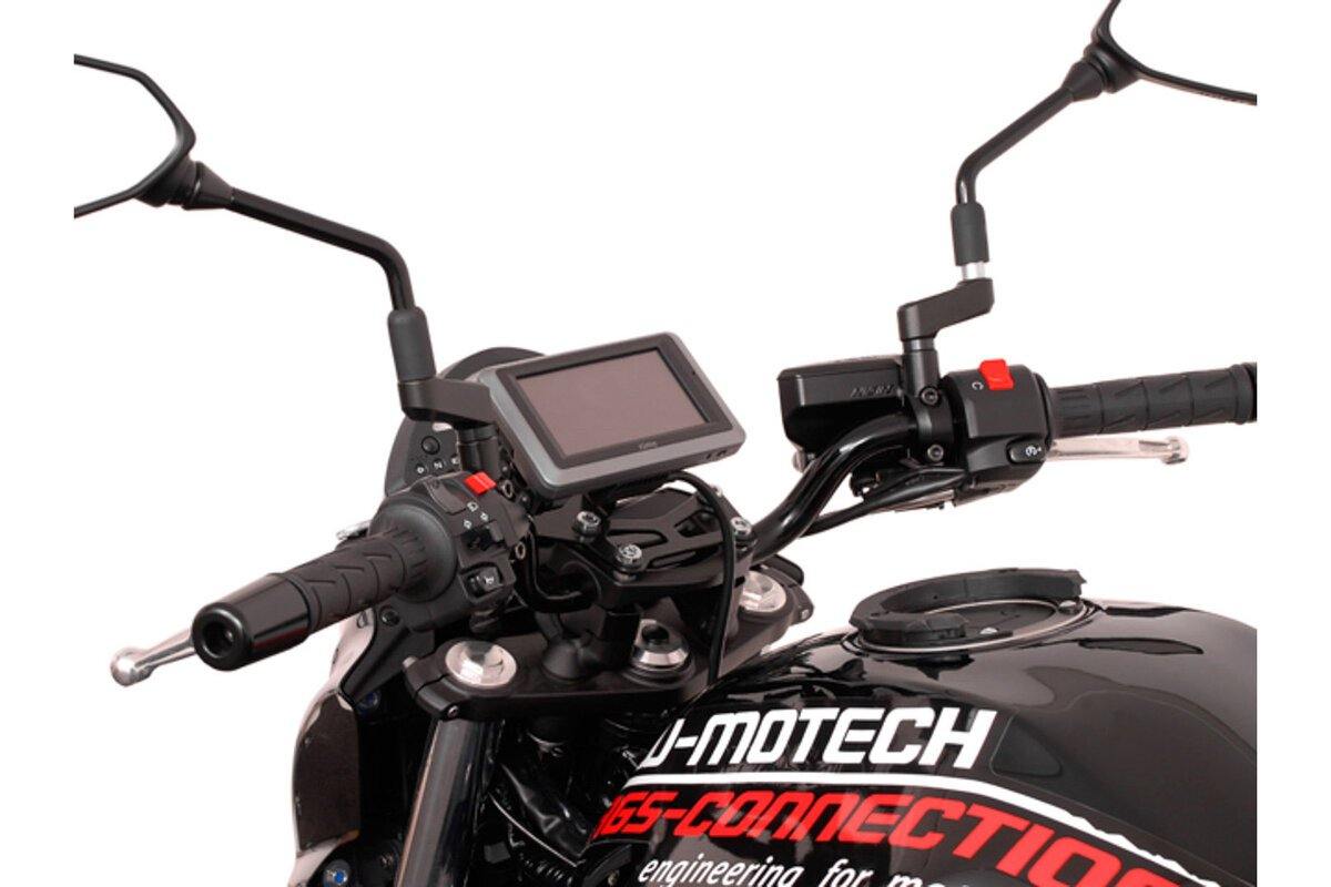 SW Motech Adapter Kit fits for Garmin Zumo models GPS Mount (Black) - Durian Bikers