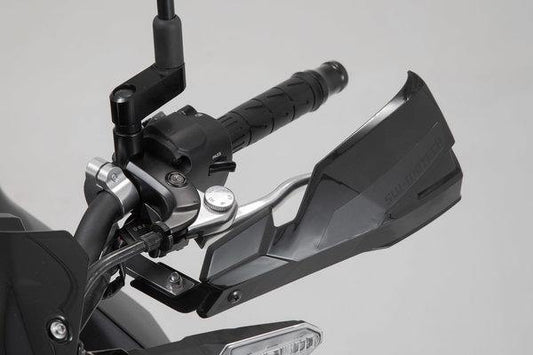 SW Motech Kobra Handguard Mounting Kit (Black) for 22 mm handlebars (1 point attachment) - Durian Bikers