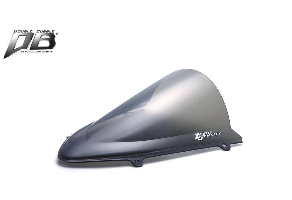 Zero Gravity Double Bubble Windscreen fits for Kawasaki Ninja 250R ('08-'12) (Light Smoke) - Durian Bikers