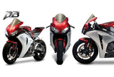 Zero Gravity Double Bubble Windscreen fits for Honda CBR 1000 RR / ABS ('08-'11) (Light Smoke) - Durian Bikers