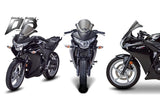 Zero Gravity Double Bubble Windscreen fits for Honda CBR 250R ('11-'13) (Light Smoke) - Durian Bikers