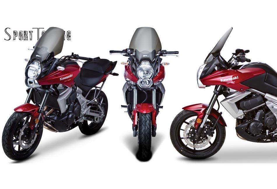 Zero Gravity Sport Touring Windscreen fits for Kawasaki Versys 650 ('10-'14) (Light Smoke) - Durian Bikers