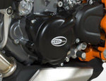 R&G Engine Case Cover fits for KTM 690 Duke, 690SM/SMC/SMCR, 690 Duke R, Husqvarna 701 Enduro/Supermoto (LHS) - Durian Bikers