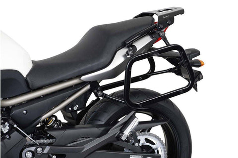 SW Motech EVO Side Carriers (Black) fits for Yamaha XJ6 / Diversion / Diversion F ('08-'19) - Durian Bikers