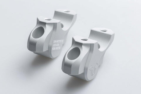 SW Motech Bar Back (H=32mm, Back=25mm) fits for BMW S1000XR ('15-), R1200GS LC ('13-), R1200GS LC Adventure ('13-) & R1200GS LC Rallye ('16-) (Silver) - Durian Bikers