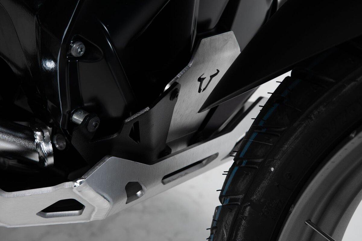 SW Motech Extension Engine Guard (Black) fits for BMW R1200 ('12-'18) & R1250 ('18-) - Durian Bikers