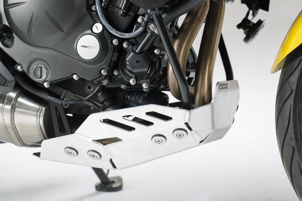 SW Motech Engine Guard (Silver) fits for Kawasaki Versys 650 ('15-) - Durian Bikers