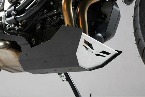 SW Motech Engine Guard (Black / Silver) fits for Yamaha MT-07 ('14-) / Tracer ('16-) / XSR700 ('16-) - Durian Bikers
