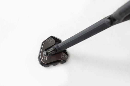 SW Motech Extension For Side Stand Foot (Black / Silver) fits for KTM 1290 Super Duke GT - Durian Bikers