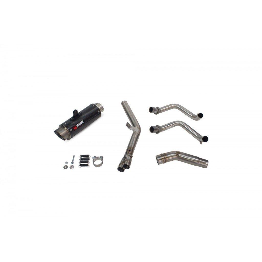 Scorpion Exhaust fits for Honda CBR 250 RR ('17-'19) (RP1-GP Full System) (Carbon Fibre)