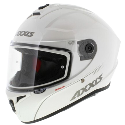 Axxis Helmet Draken S Solid (V.2 Gloss Pearl White) -1