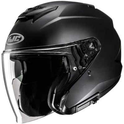 HJC Helmet I31 Solid (Flat Black) -1