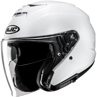 HJC Helmet I31 Solid (Pearl White) -1