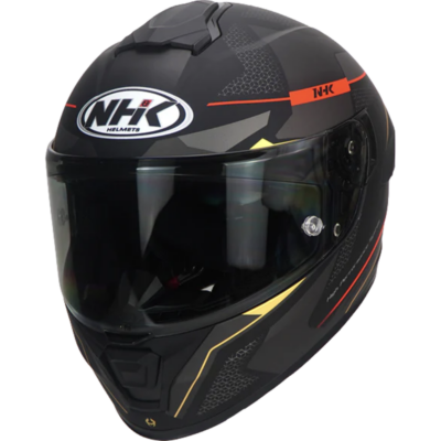 NHK Helmet K5R SV Anomalistic (Black/Red Doft) -1
