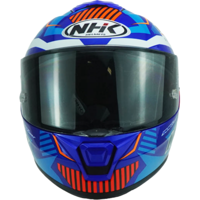 NHK Helmet K5R SV Bobend #5 (Blue Bo Glossy)