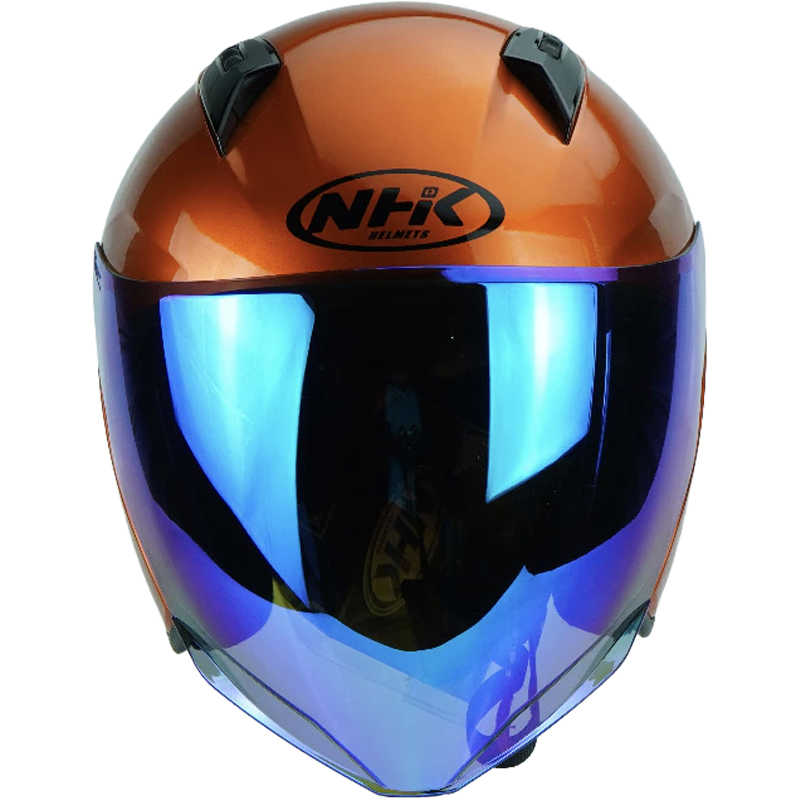 NHK Helmet R1S Solid (BM Orange) -2