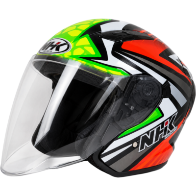 NHK Helmet S1GP Ivan Ortola #3 (Black Glossy) -1