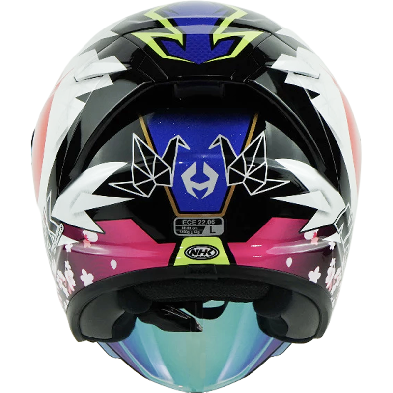 NHK Helmet S1GP S Alonso #4 (Black Blue Glossy) -4