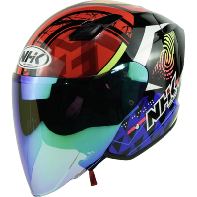 NHK Helmet S1GP S Mark Garcia (Black Glossy) -1