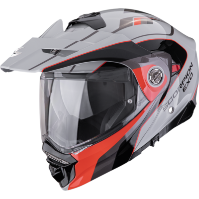 Scorpion Helmet ADX-2 (Kamps Gray Red) -1
