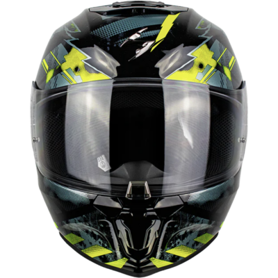 Scorpion Helmet Exo-391 Clutter (Black/Neon Yellow)