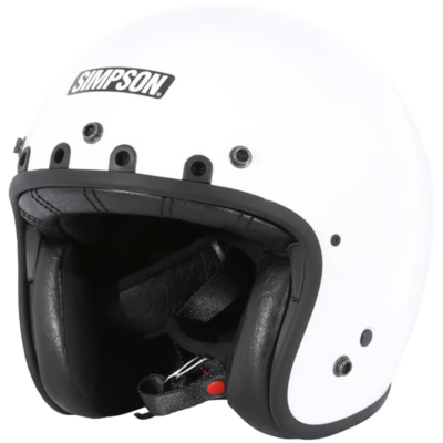 Simpson Helmet Chopper (GLOSS WHITE) -1
