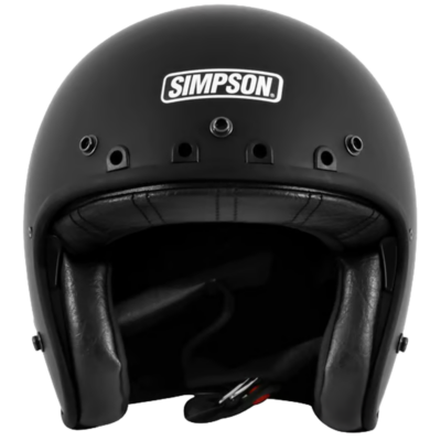 Simpson Helmet Chopper (Matte Black)