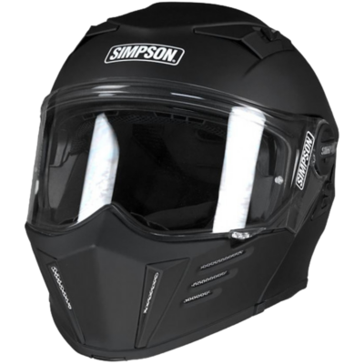 Simpson Helmet Darksome Bandit (Matte Black) -1