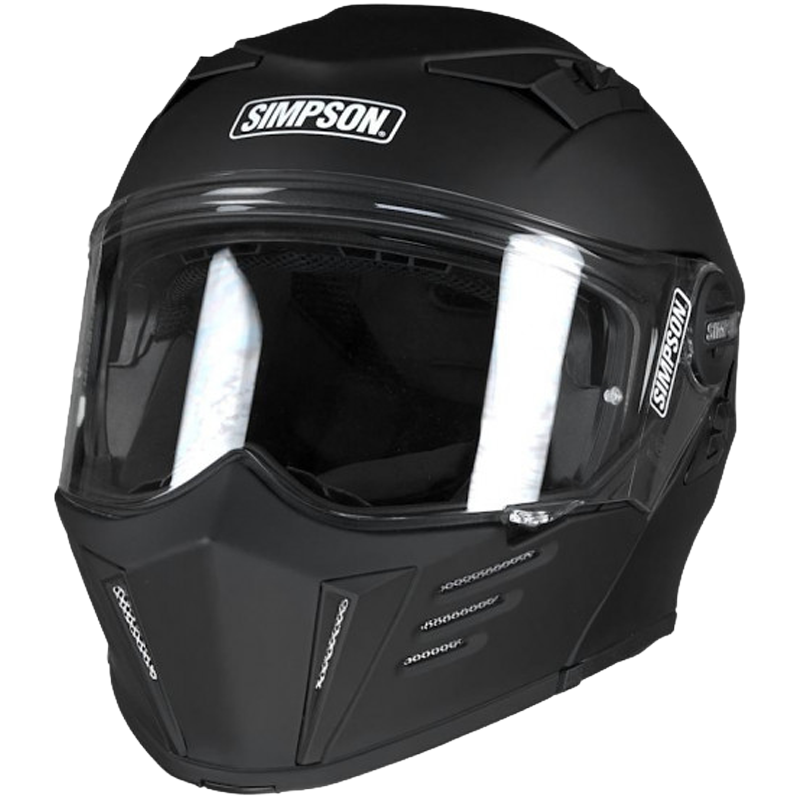 Simpson Helmet Darksome Bandit (Matte Black) -1