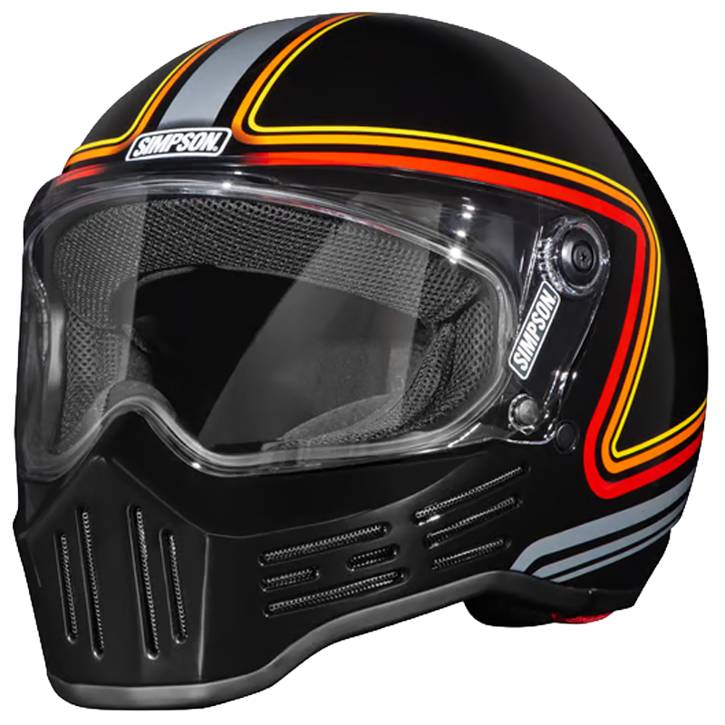 Simpson Helmet M30 (Slipline Black) -1