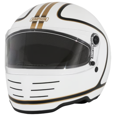 Simpson Helmet M62 (Honda Matt White) -1