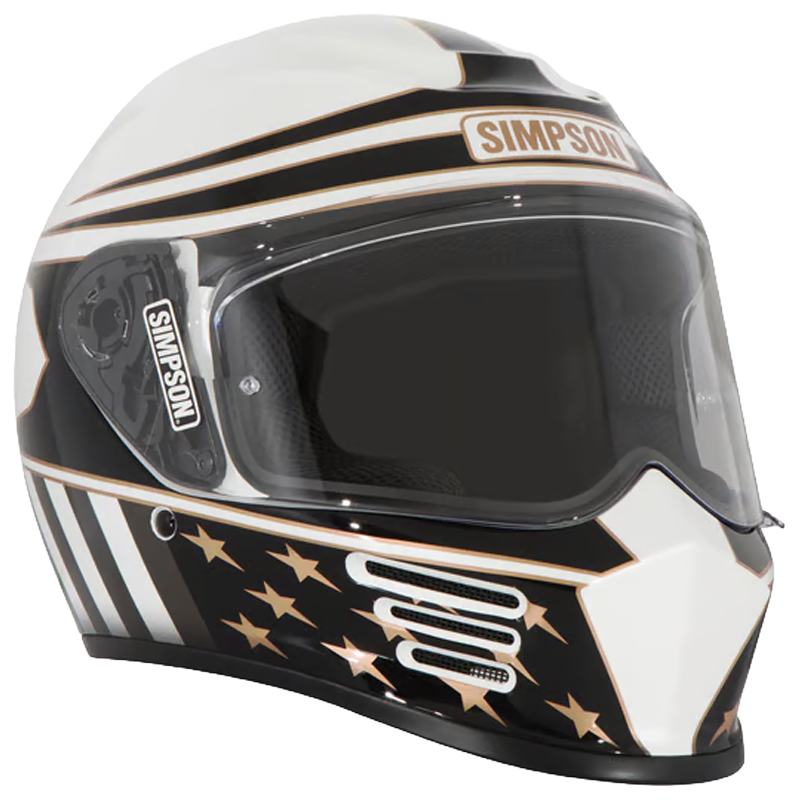 Simpson Helmet Speed Bandit (Americana Gold) -3