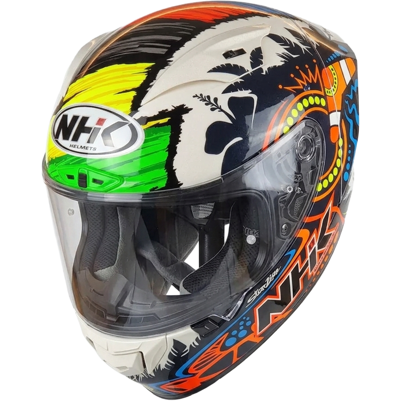 NHK Helmet GP R Tech Remi Gardner #3 (Champion White Glitter Glossy) -1