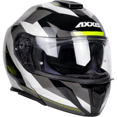Axxis Helmet Gecko Shield (B2 Gloss Gray) -1