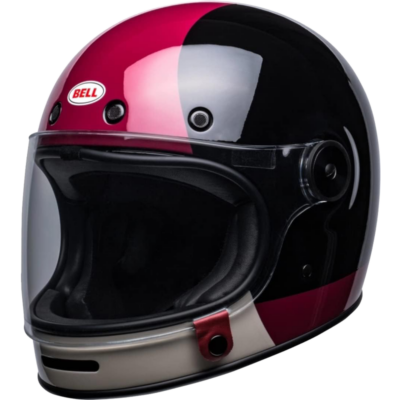 Bell Helmet Bullitt SE (Blazon Gloss Black/Burgundy) -1