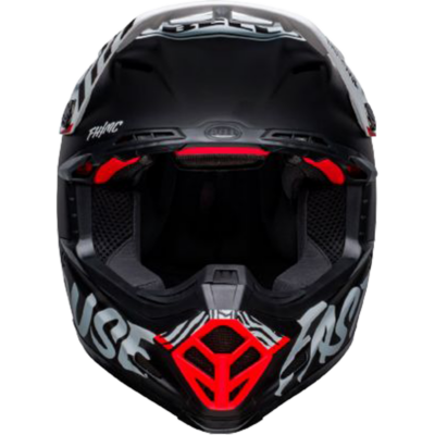 Bell Helmet Moto-9S Flex (FH Flex Crew Matte Black/White)
