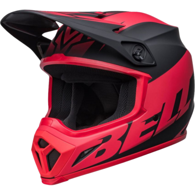 Bell Helmet MX-9 Mips (Disrupt Matte Black/Red) -1