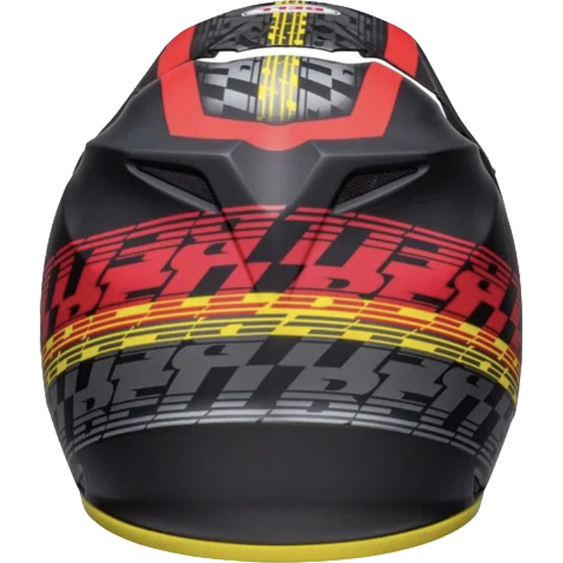 Bell Helmet MX-9 Mips (Offset Matte Black/Red) -5