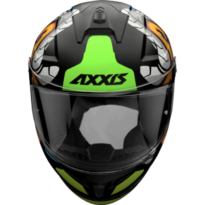 Axxis Helmet Draken S Parrot (A1 Gloss Black)