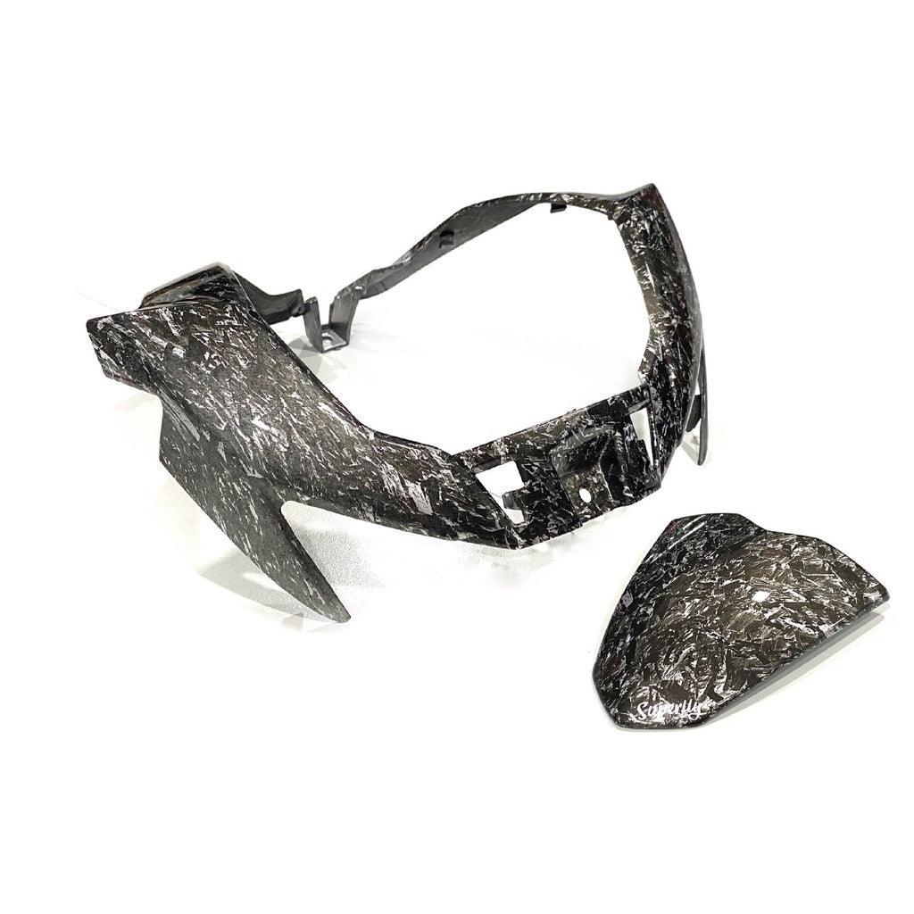 Superfly Forged Carbon V2 Head Cover Windshield for Yamaha Y15 V1 V2 - Image 2