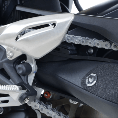 R&G Boot Guard Kit fits for the Triumph Street Triple (’13-’16), Street Triple R (’13-’16) & Street Triple RX (’15-’16)